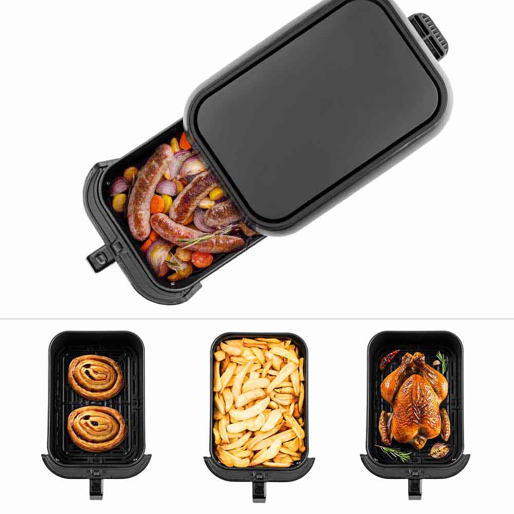Muhler Air Fryer MFX-815, 1700W, 8L, LED
