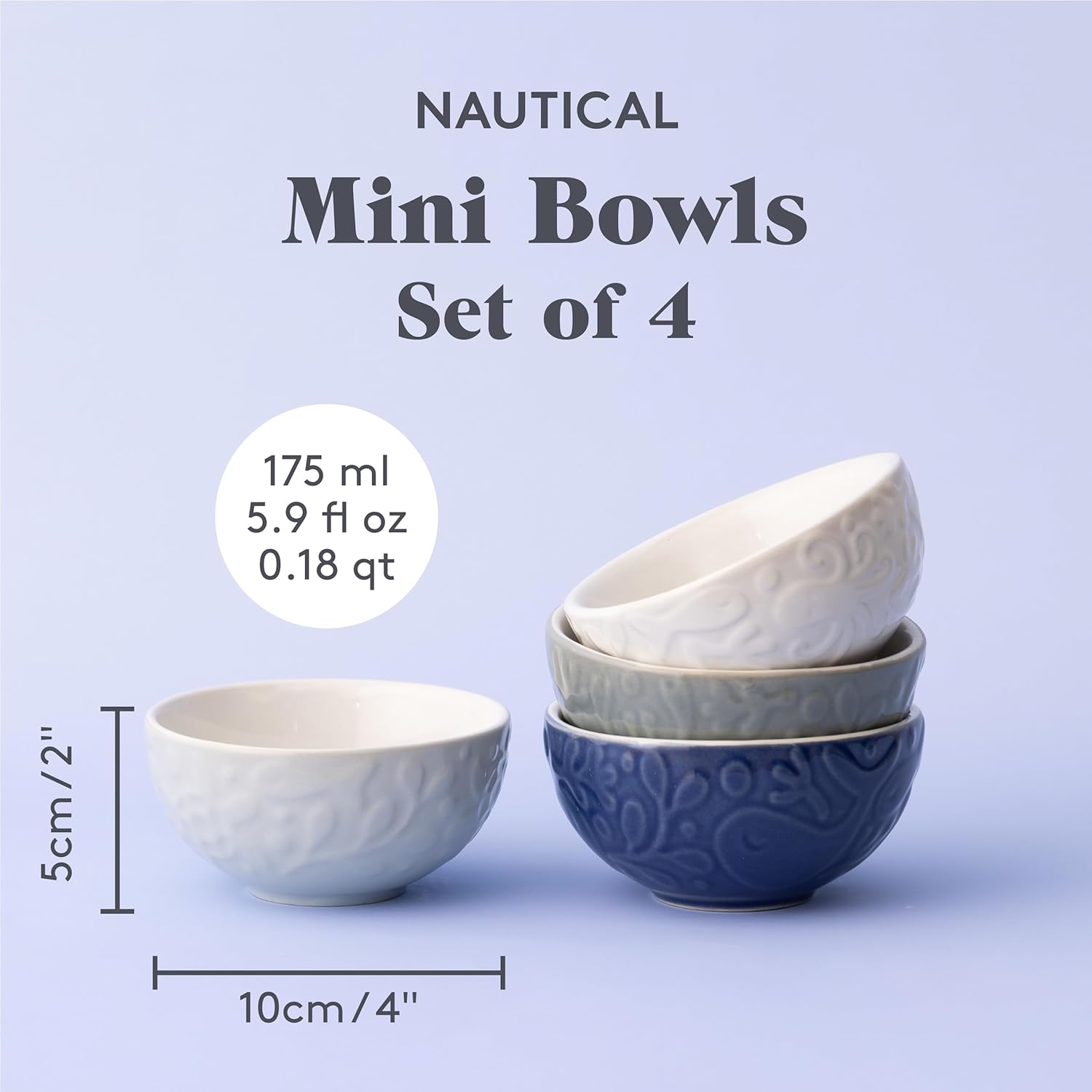 Mason Cash Nautical Set of 4 Mini Bowls