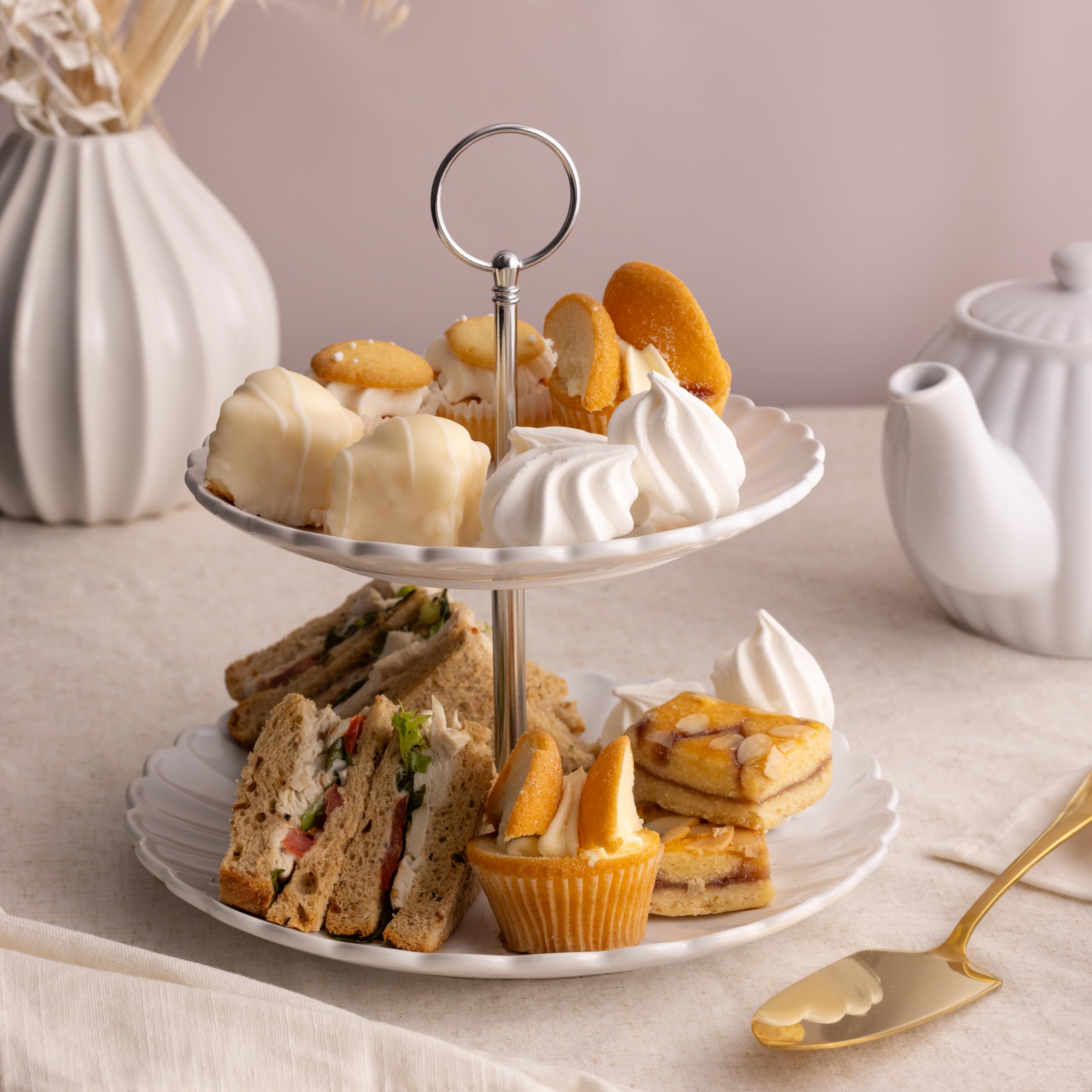 P&K Luxe 2 Tier Cake Stand