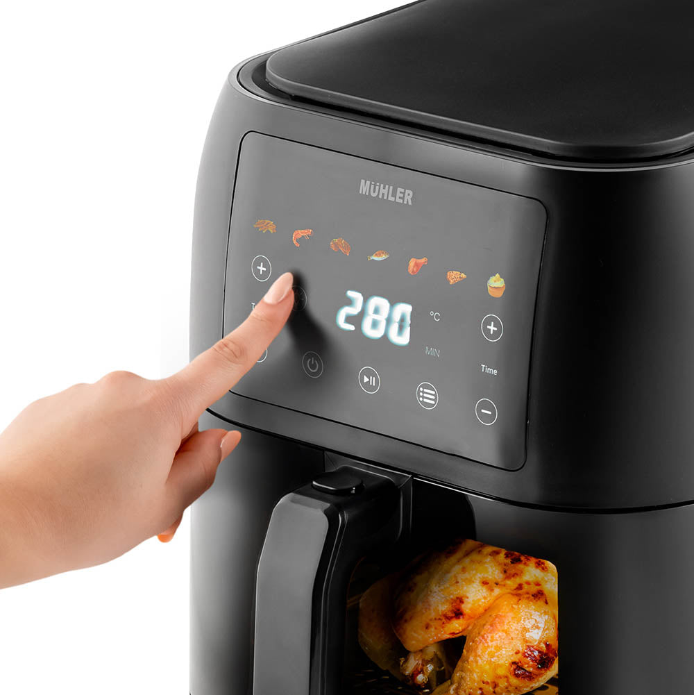 Muhler Air Fryer MFX-815, 1700W, 8L, LED