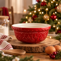 Mason Cash Limited Edition Red Christmas Bauble 21cm Bowl