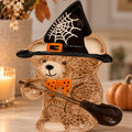 Seasonal Halloween Ceramic Bear Spoon Rest