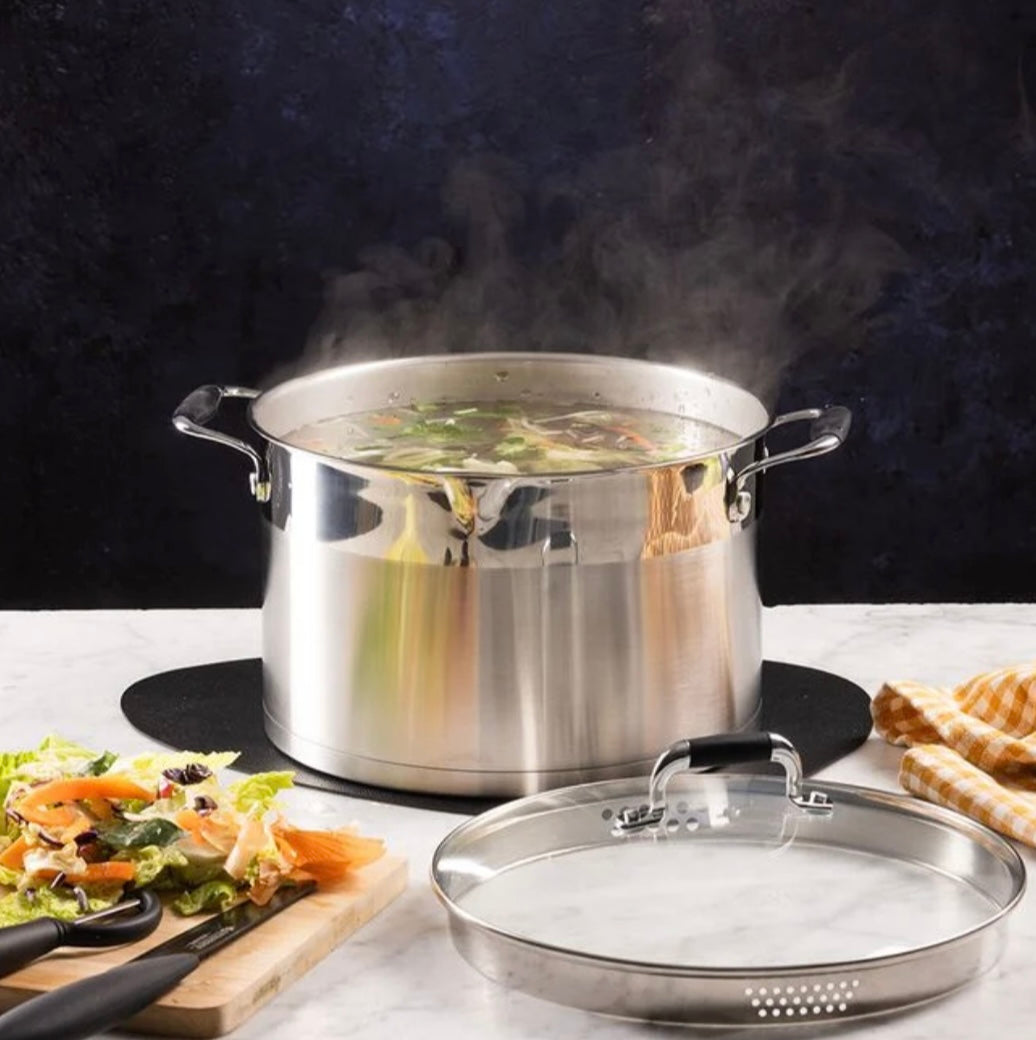 Viners Stainless Steel 26cm Stock Pot