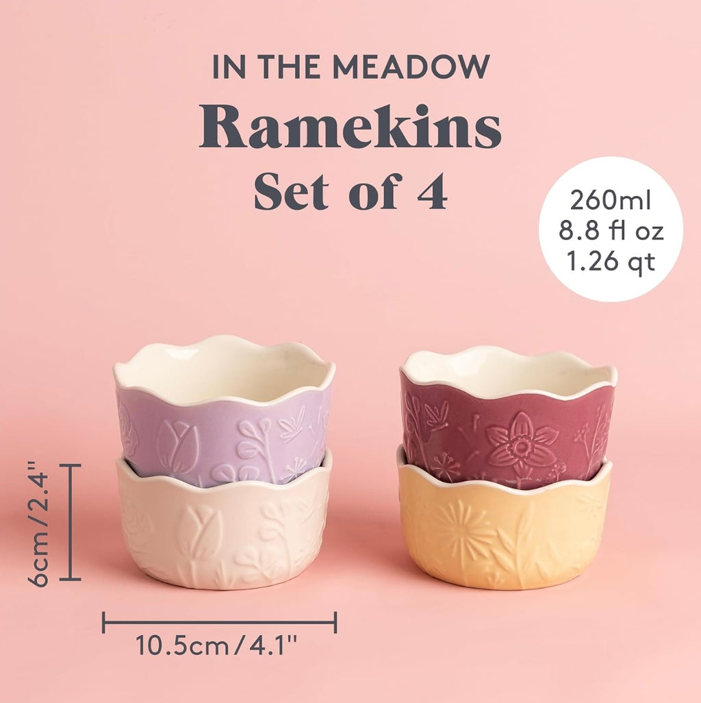 Mason Cash In the Meadow Set of 4 Oven Ramekins