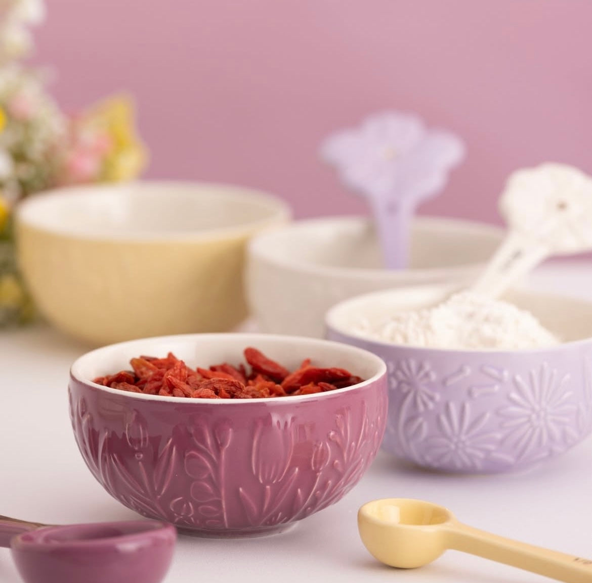 Mason Cash In the Meadow Set of 4 Mini Bowls