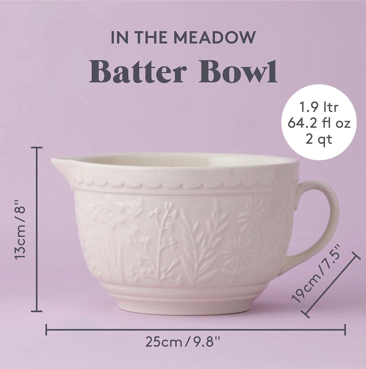 Mason Cash In the Meadow Batter Bowl