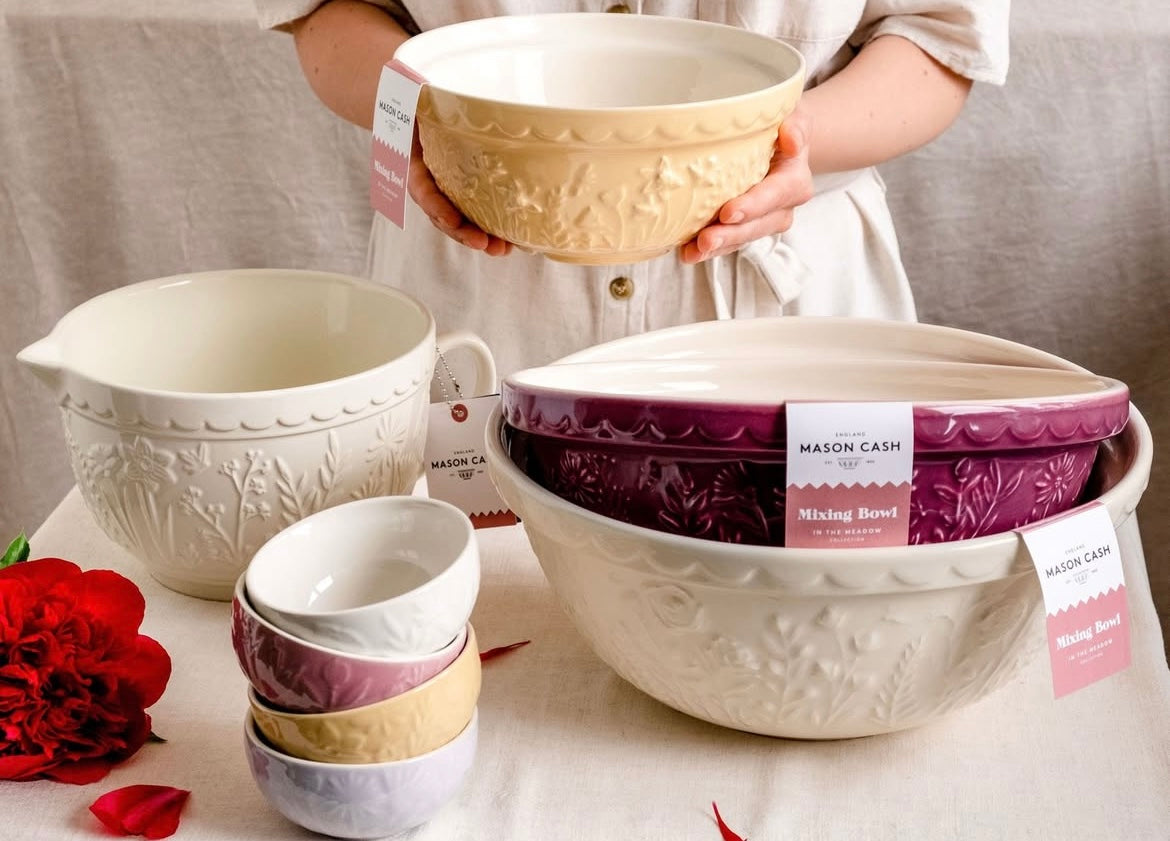 Mason Cash In the Meadow Cream Rose 29cm Mixing Bowl