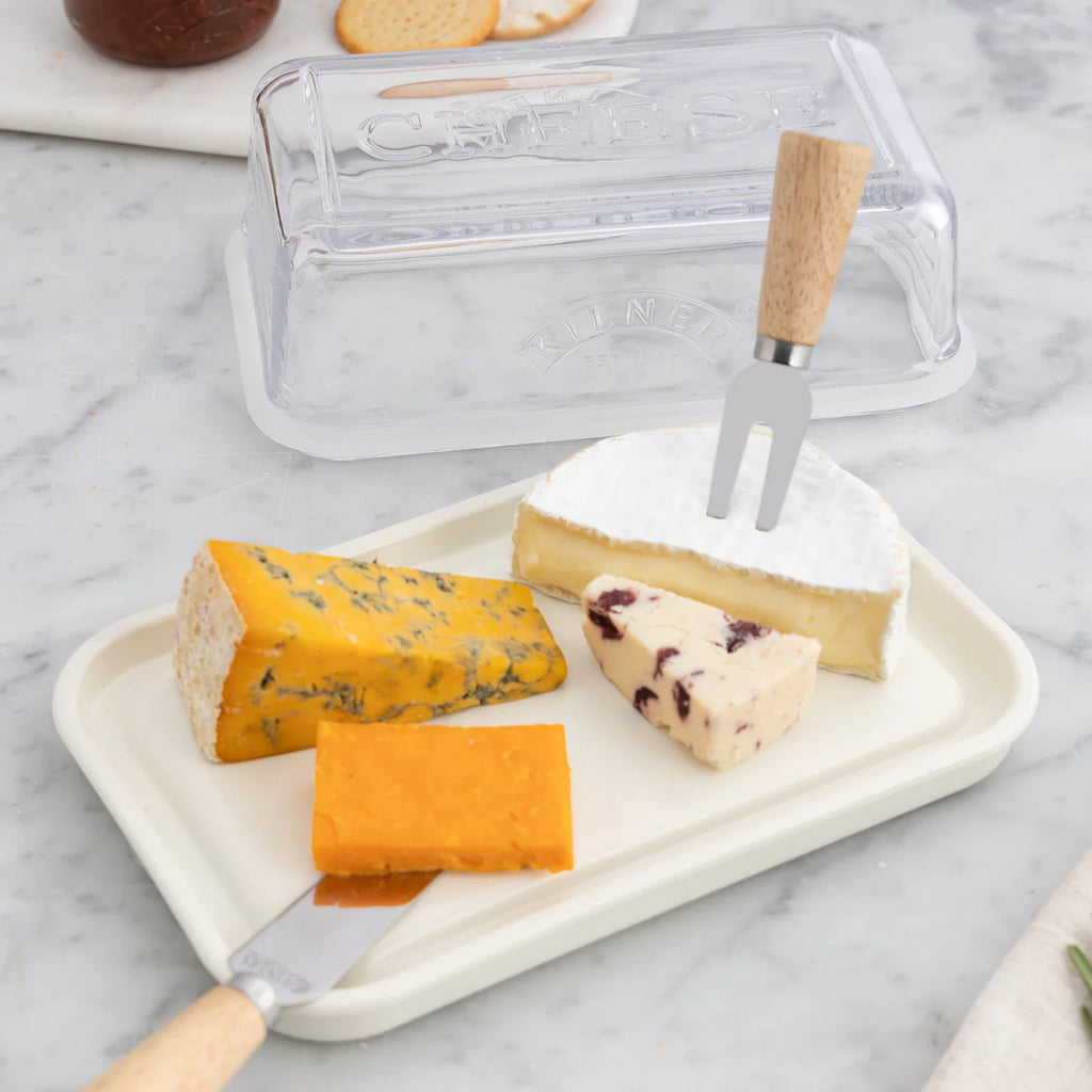 Kilner 23.4cm Glass Cheese Store