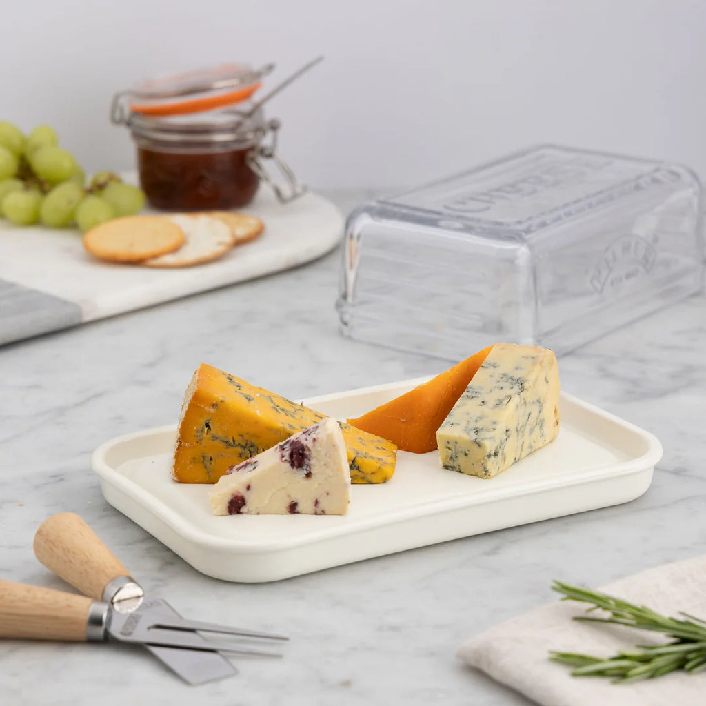 Kilner 23.4cm Glass Cheese Store
