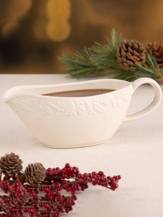 P&K Acorn Gravy Boat