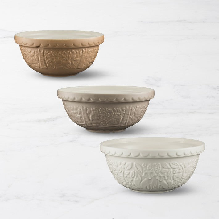 Mason Cash In the Forest Set of 3 Mixing Bowls