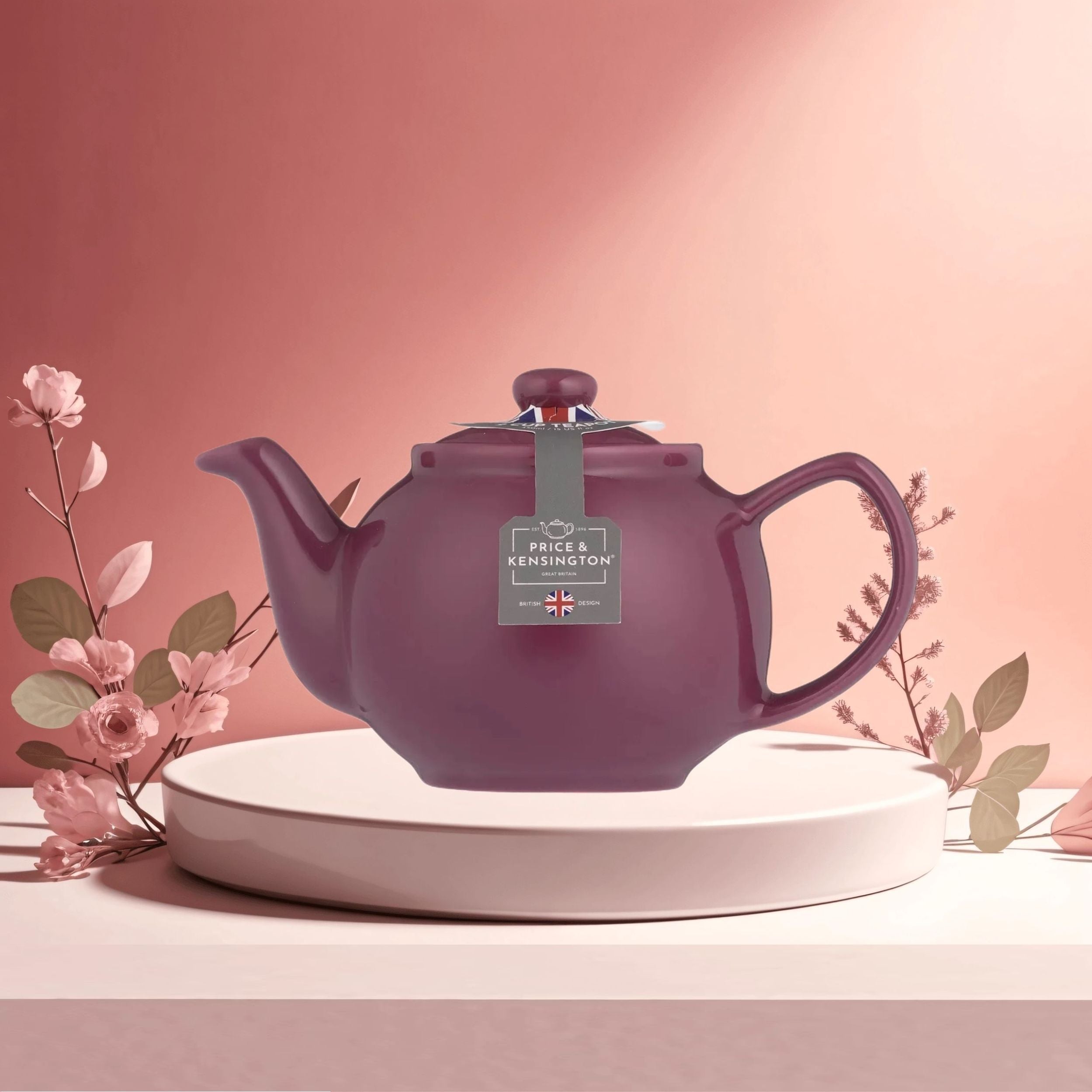 P&K Magenta Teapot