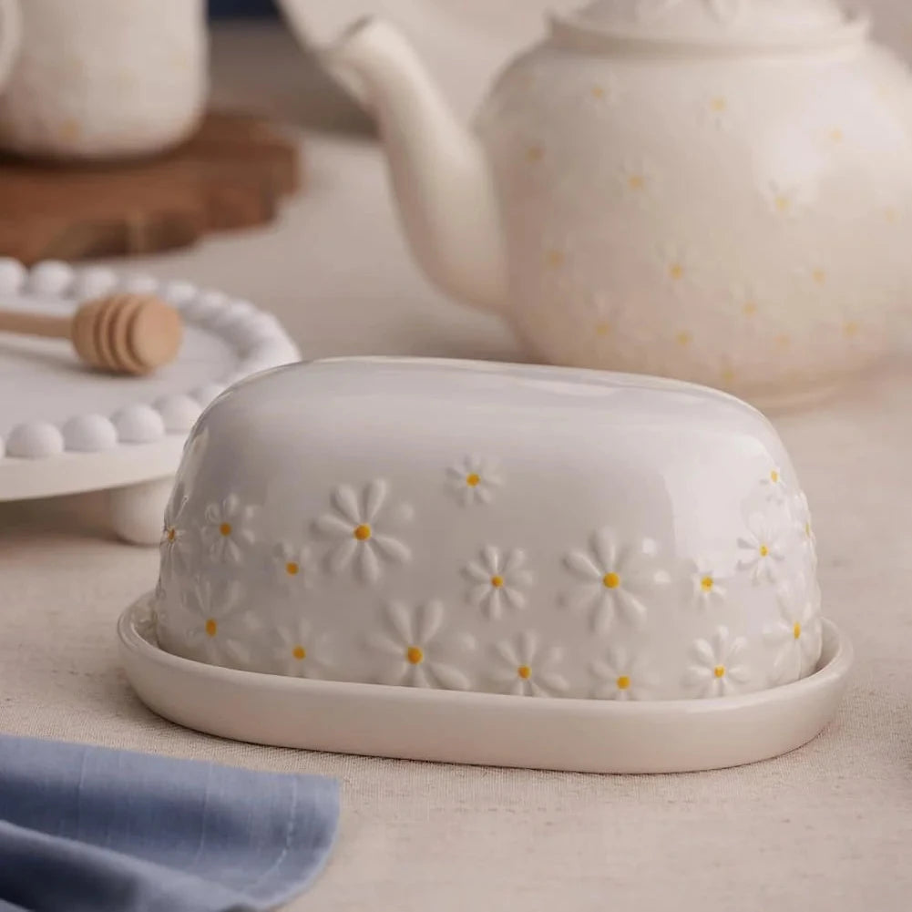 P&K Daisy Butter Dish