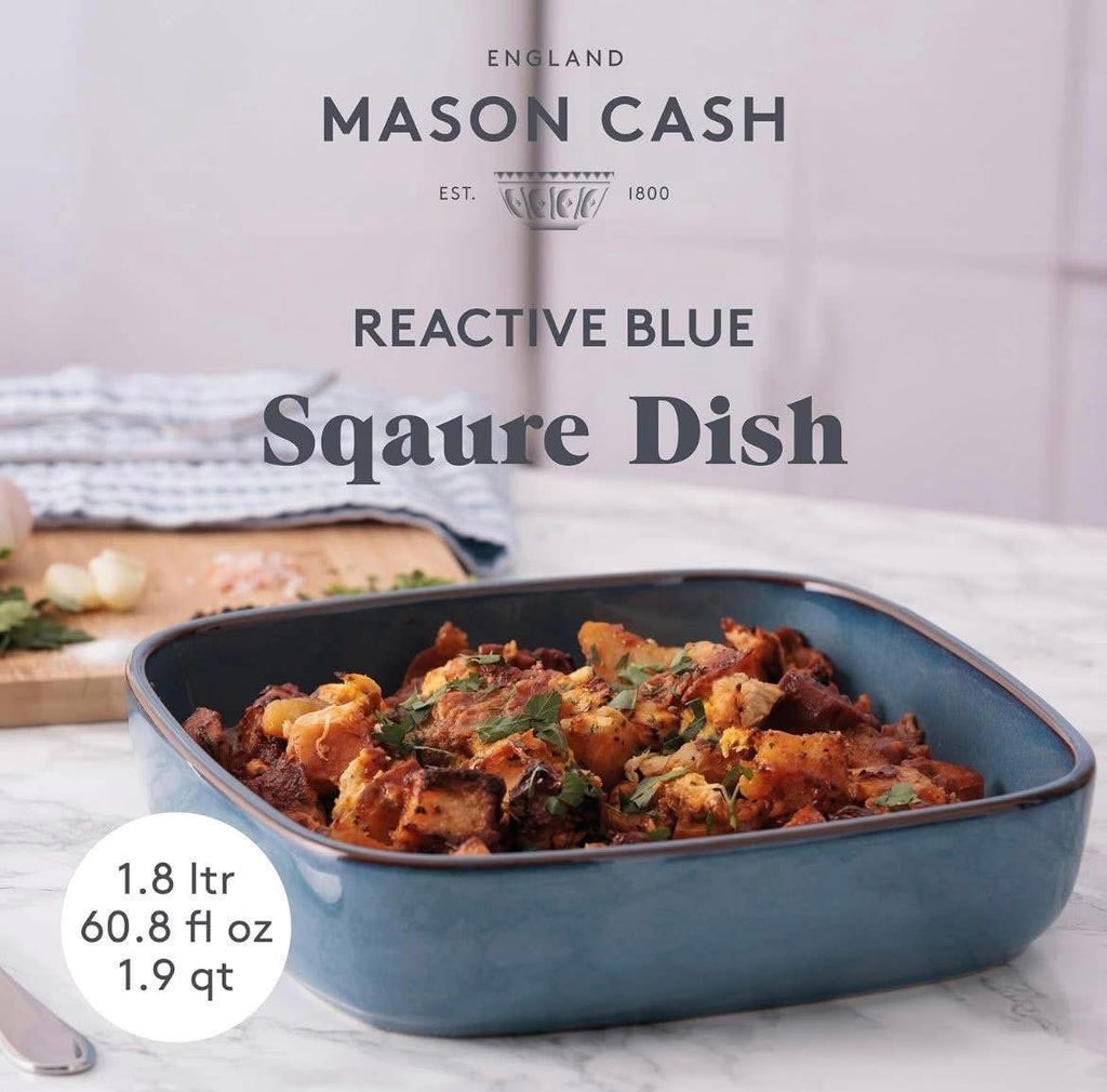Mason Cash Reactive Blue Oven Roasting Dishes