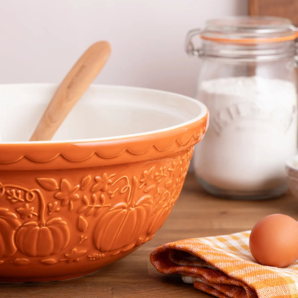 Mason Cash Pumpkin Patch Orange Mixing Bowl | LIMITED EDITION