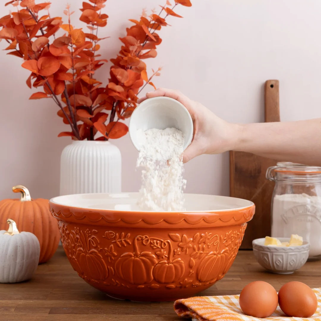 Mason Cash Pumpkin Patch Orange Mixing Bowl | LIMITED EDITION