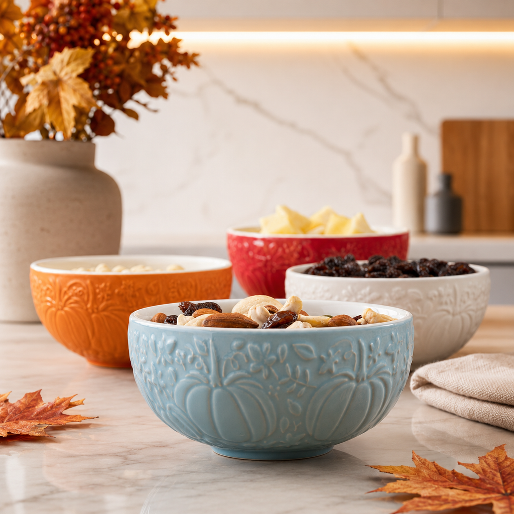Mason Cash Pumpkin Patch Set of 4 Mini Bowls | LIMITED EDITION