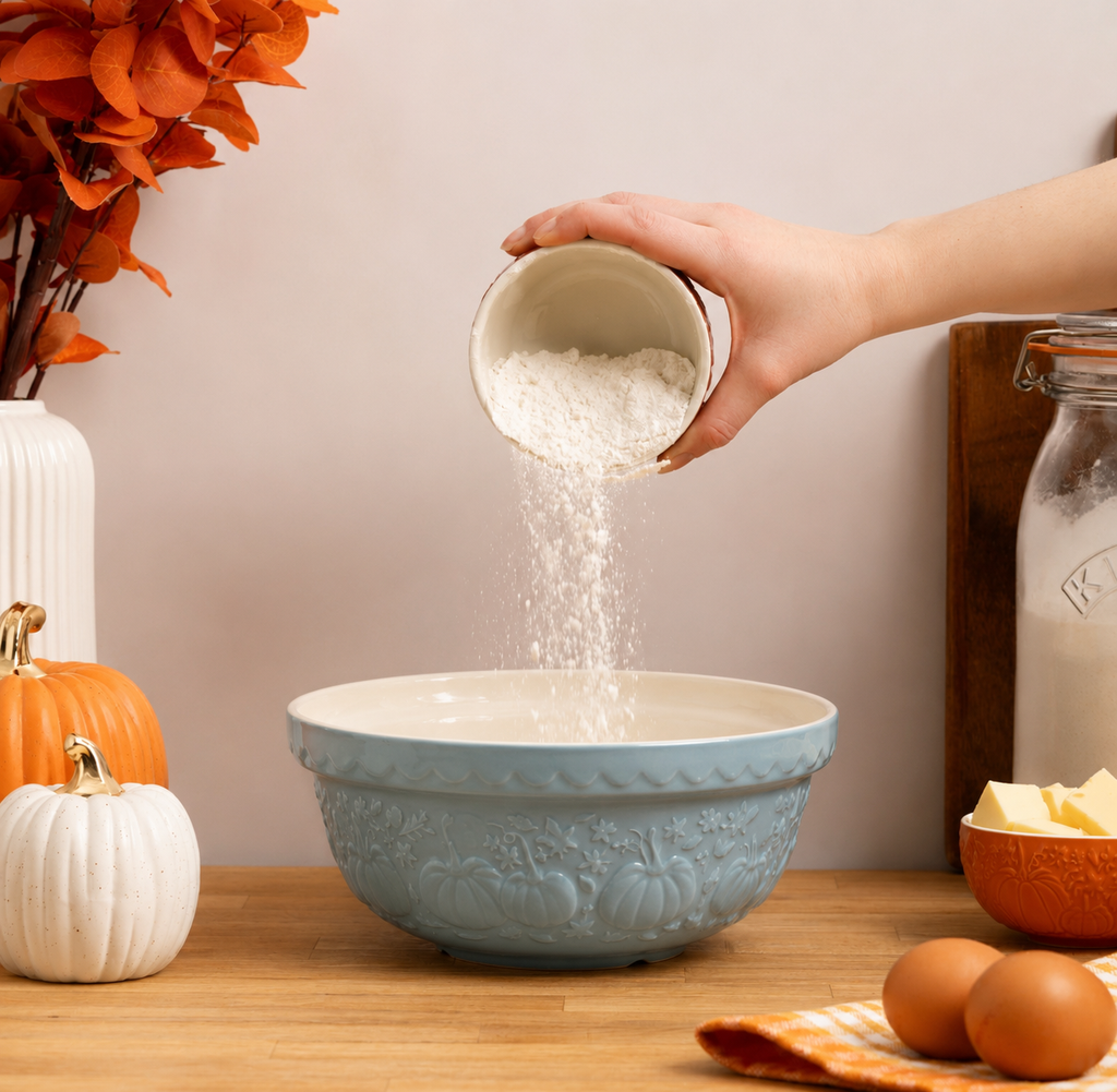Mason Cash Cinderella Blue Pumpkin Mixing Bowl | LIMITED EDITION