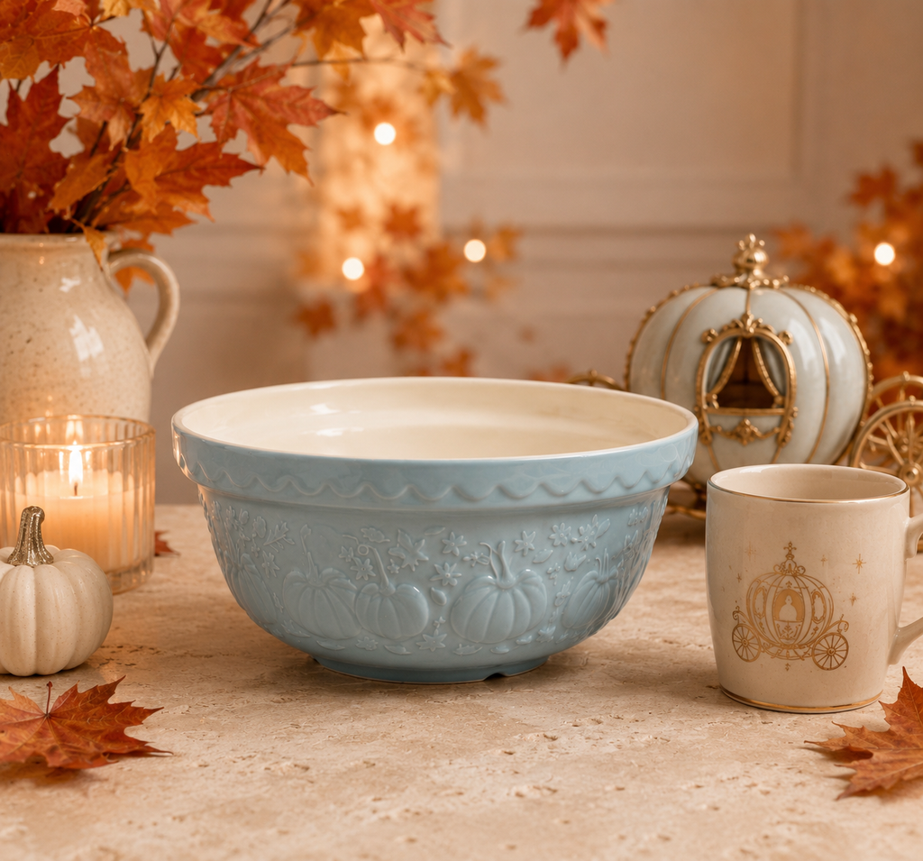Mason Cash Cinderella Blue Pumpkin Mixing Bowl | LIMITED EDITION