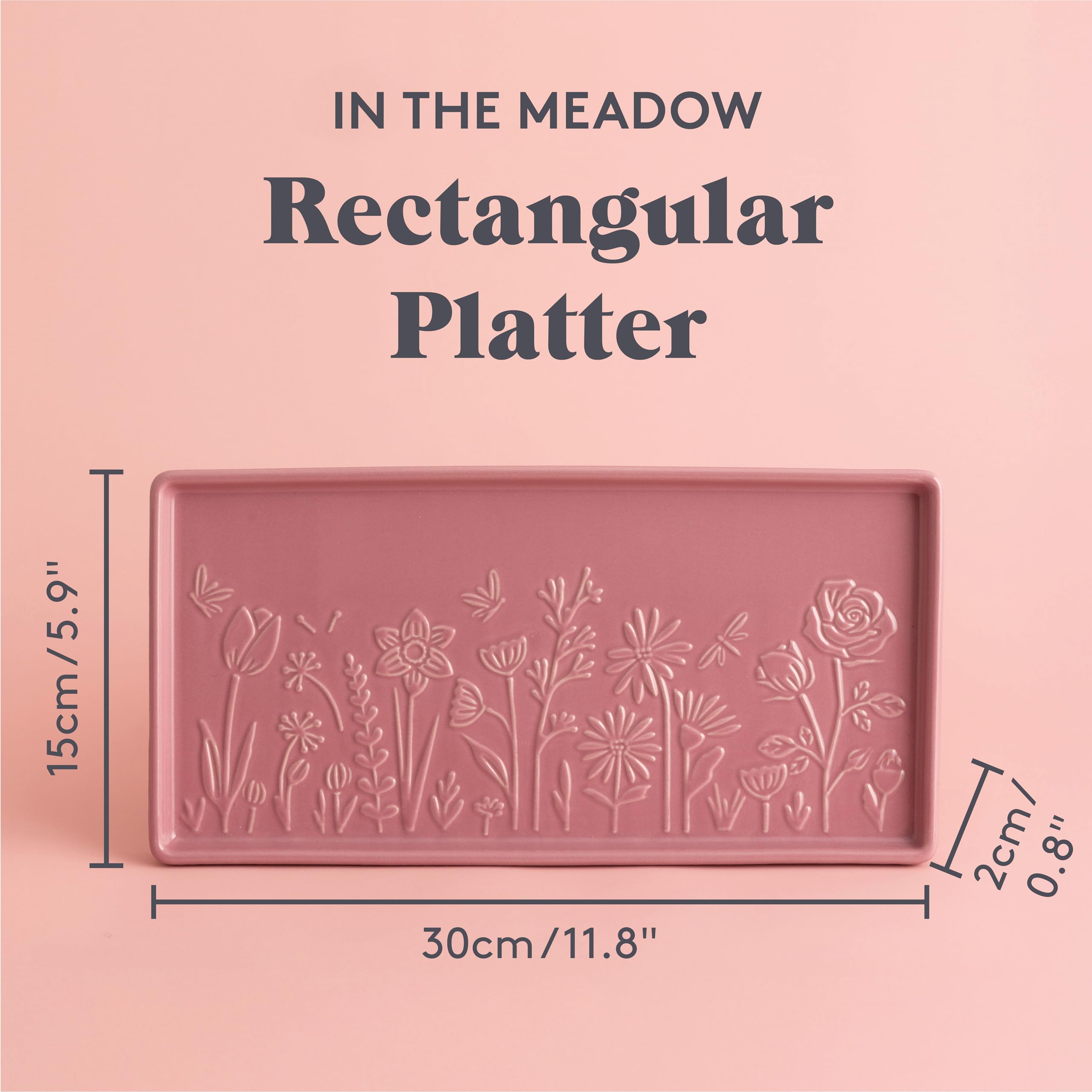 Mason Cash In the Meadow Rectangular Platter