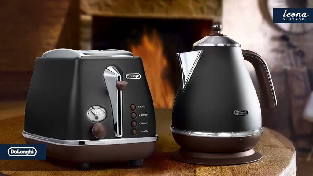 Delonghi Icona Vintage Kettle & Toaster Set
