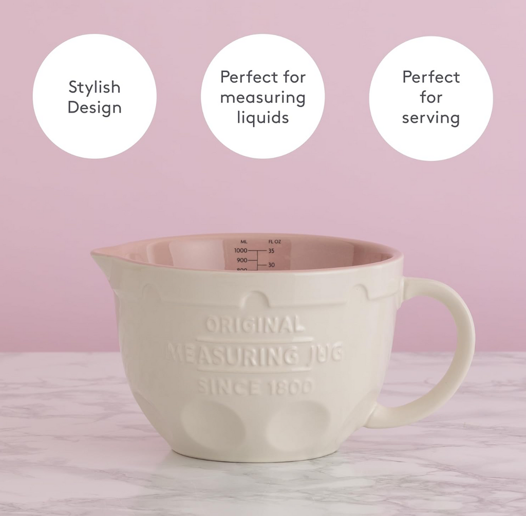 Mason Cash 1L Tilting Measuring Jug & Batter Bowl