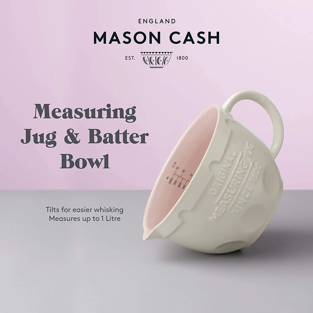 Mason Cash 1L Tilting Measuring Jug & Batter Bowl