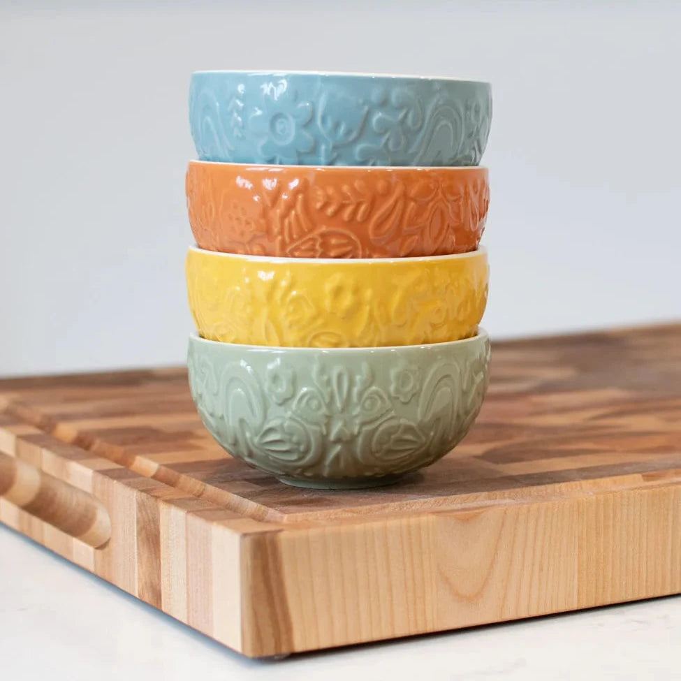 Mason Cash Home to Roost Set 4 Mini Bowls