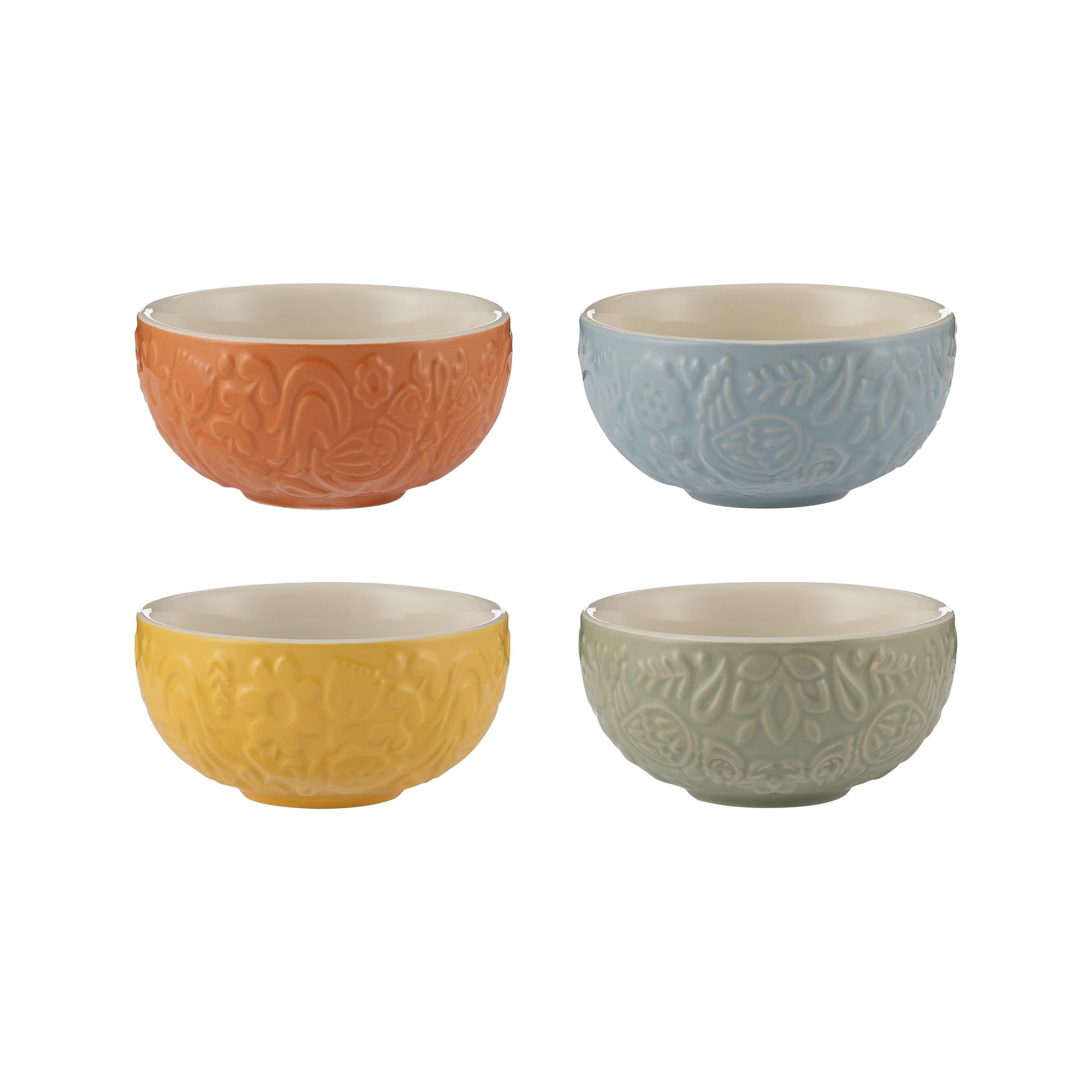 Mason Cash Home to Roost Set 4 Mini Bowls