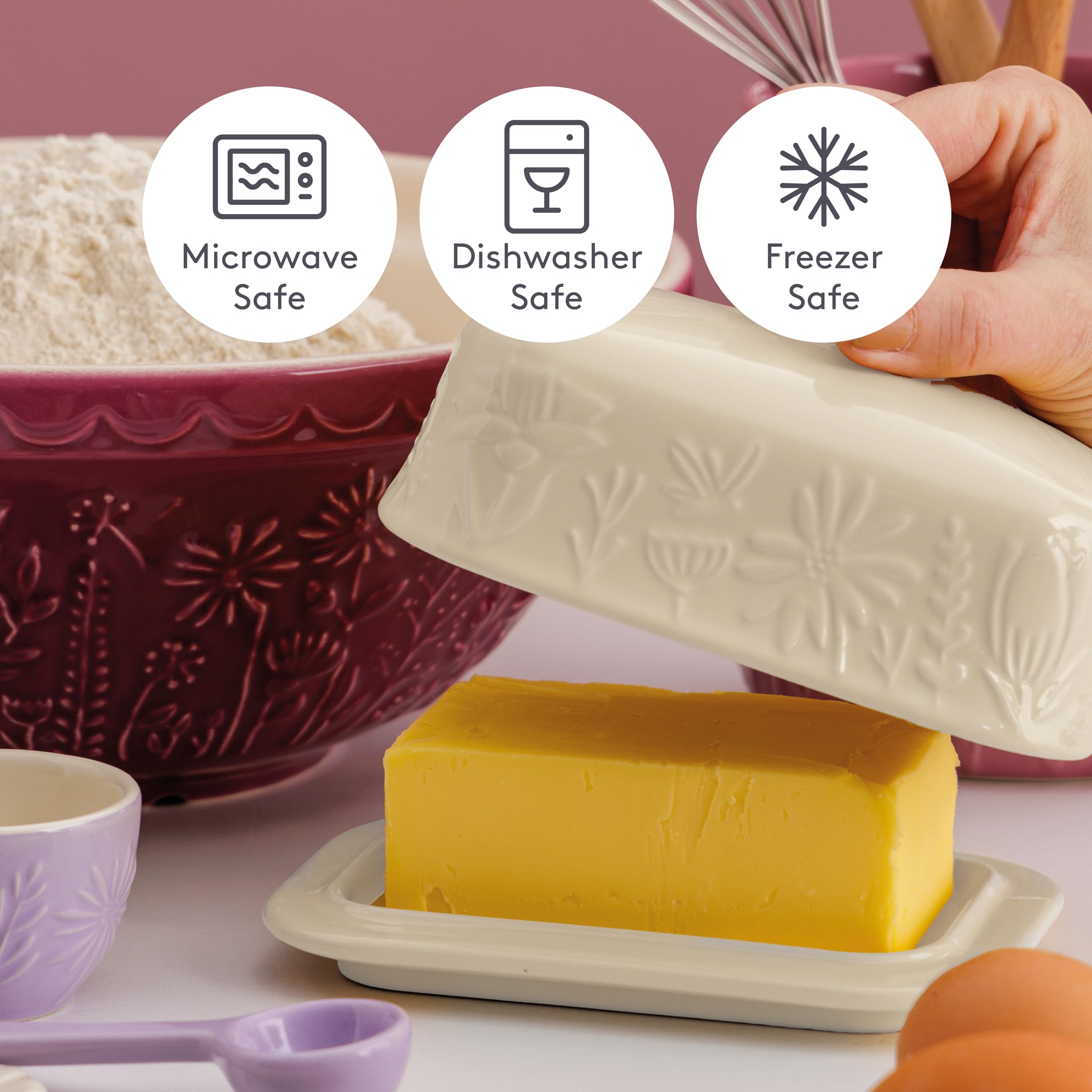 Mason Cash ‘In the Meadow’ Butter Dish