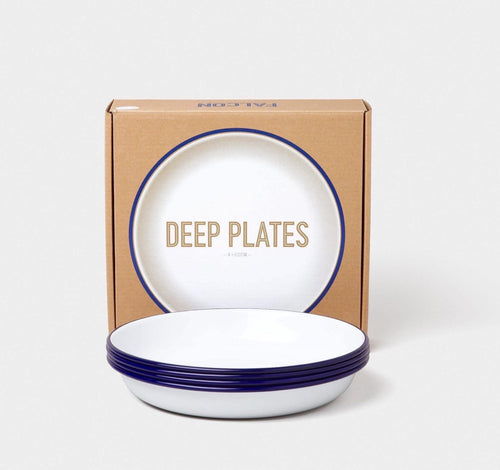 Falcon Enamel Round Pie Dishes
