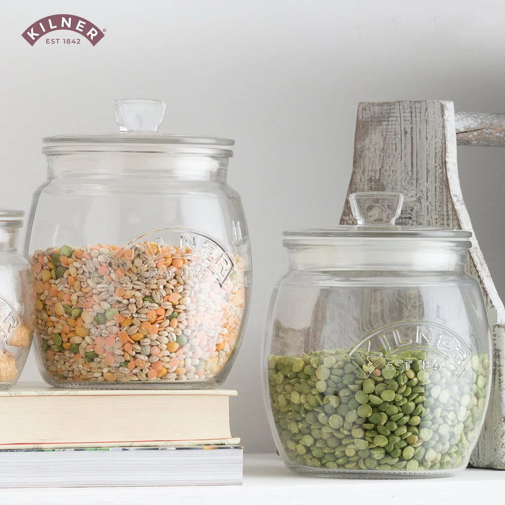 Kilner Glass Push-top Storage Jars
