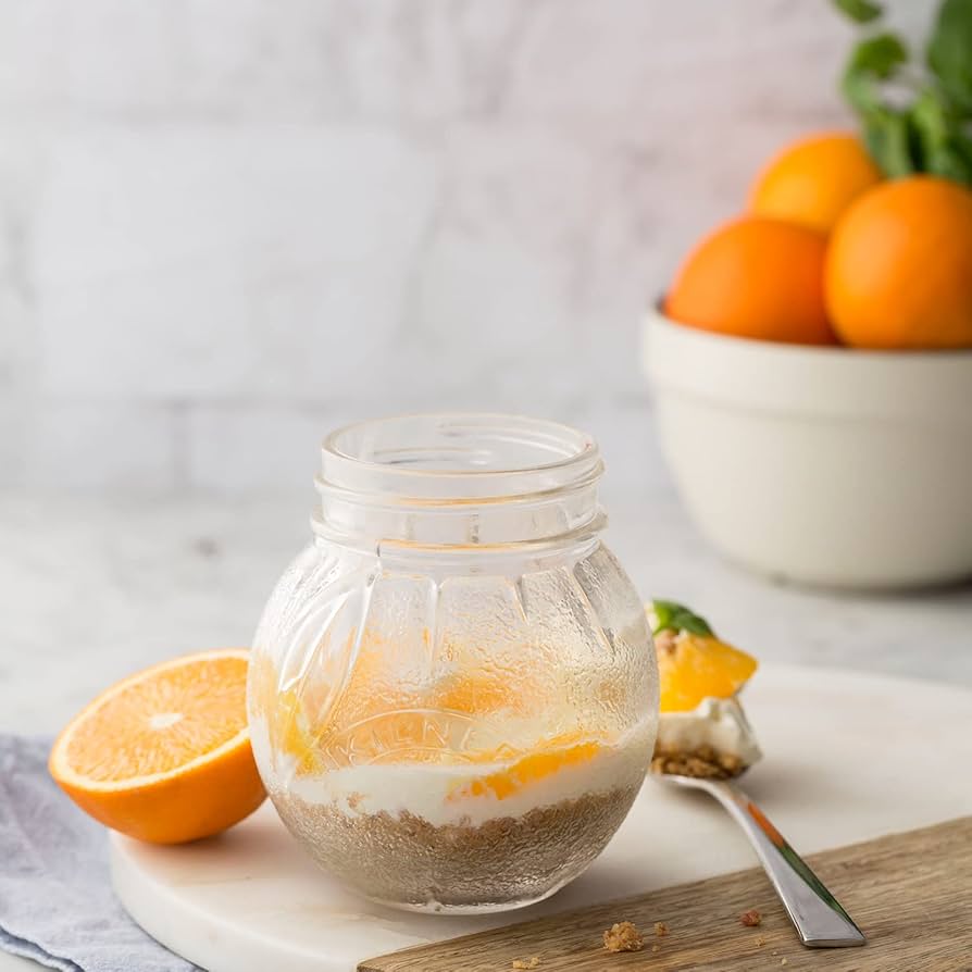 Kilner 0.4L Orange Preserve Jar