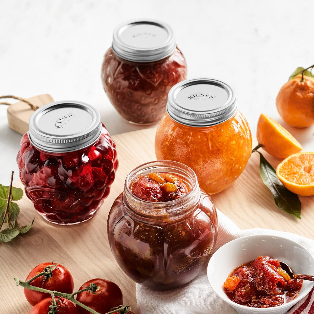 Kilner 0.4L Orange Preserve Jar