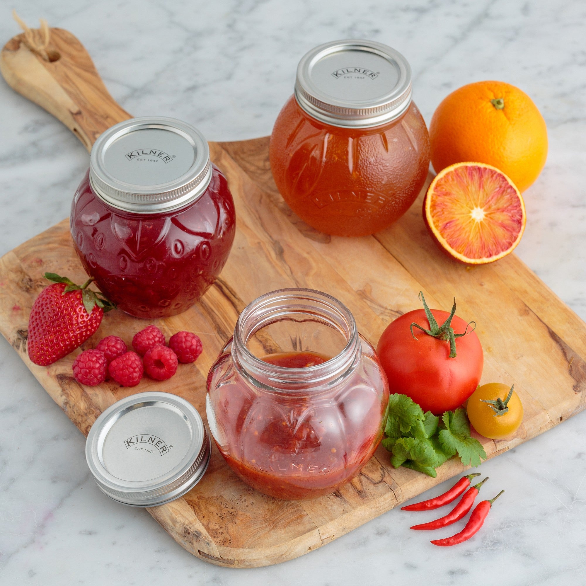 Kilner 0.4L Strawberry Preserve Jar