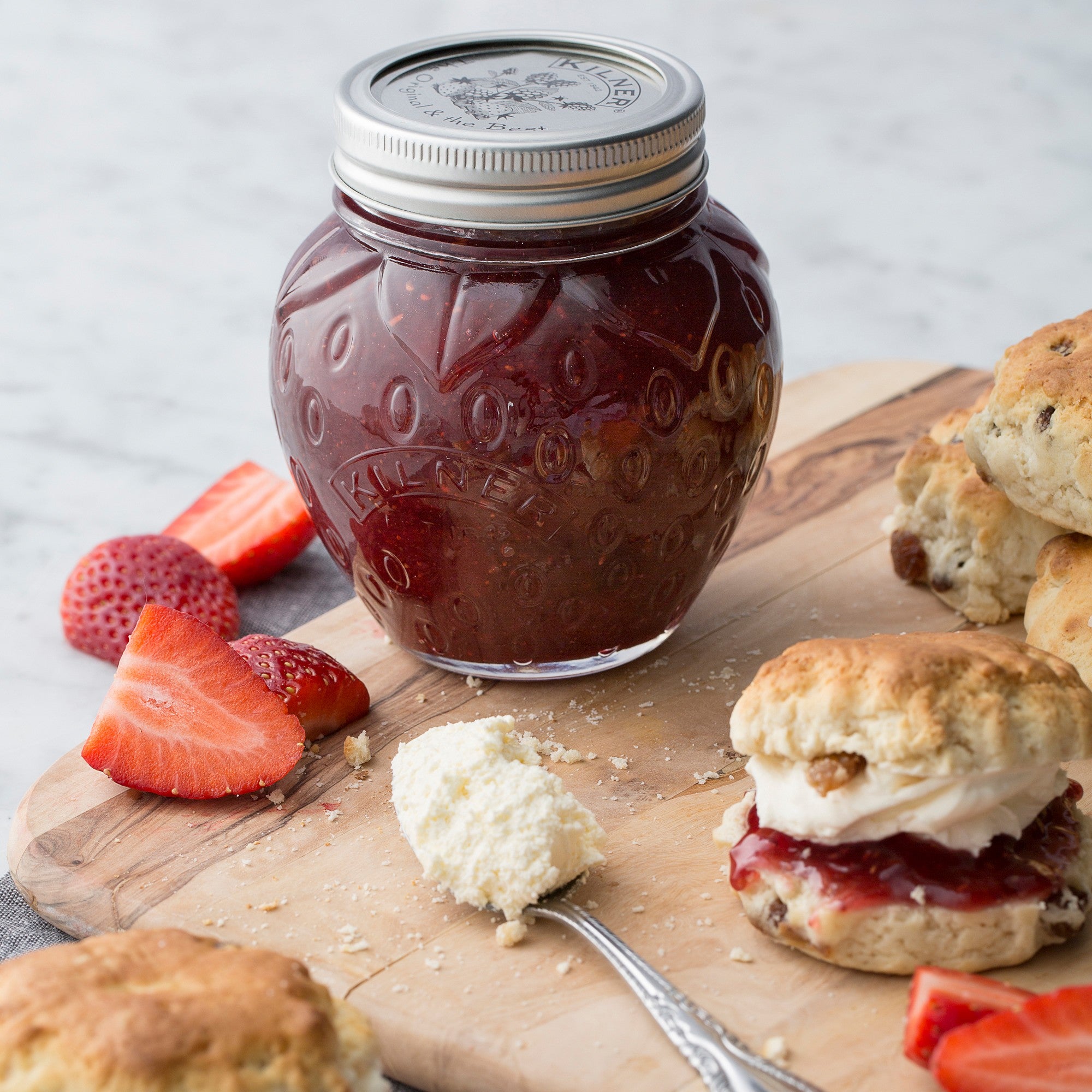 Kilner 0.4L Strawberry Preserve Jar
