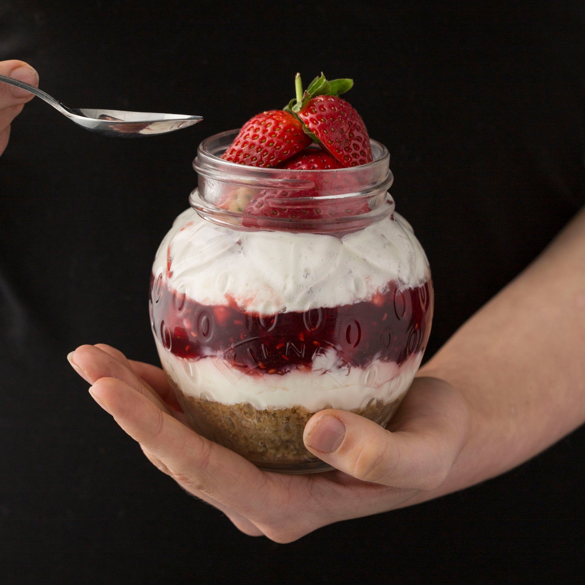 Kilner 0.4L Strawberry Preserve Jar