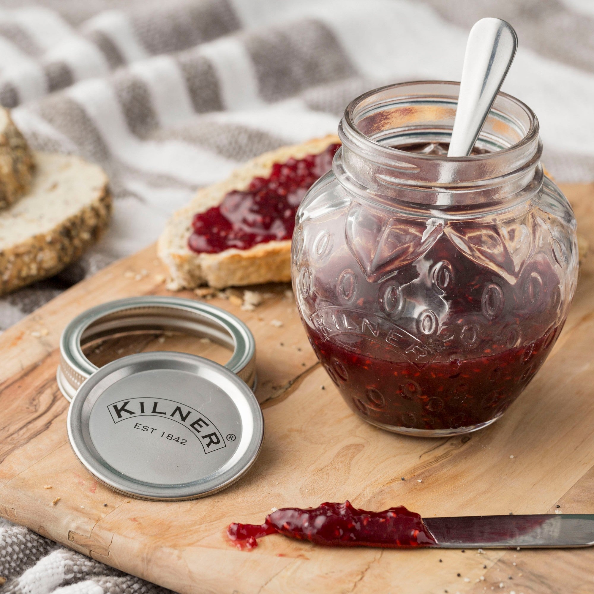 Kilner 0.4L Strawberry Preserve Jar
