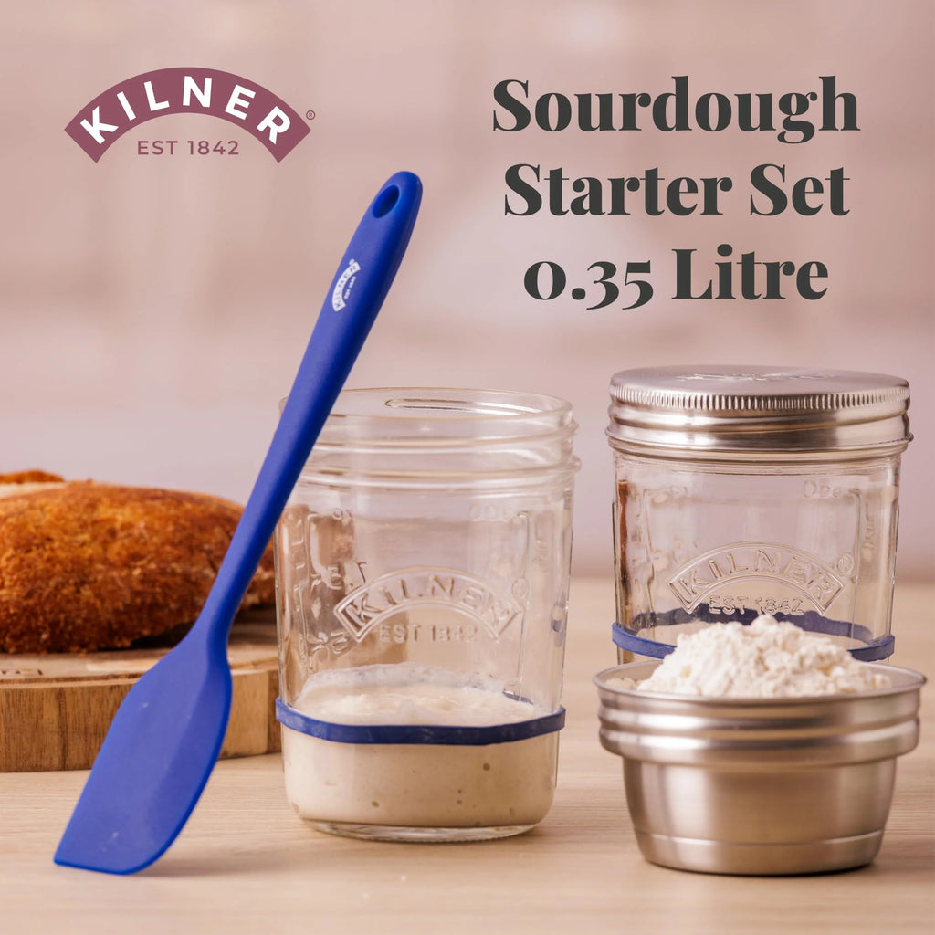 Kilner Sourdough Starter Set with Recipe Booklet