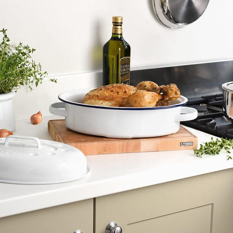 Falcon Enamel 26cm Oval Roaster