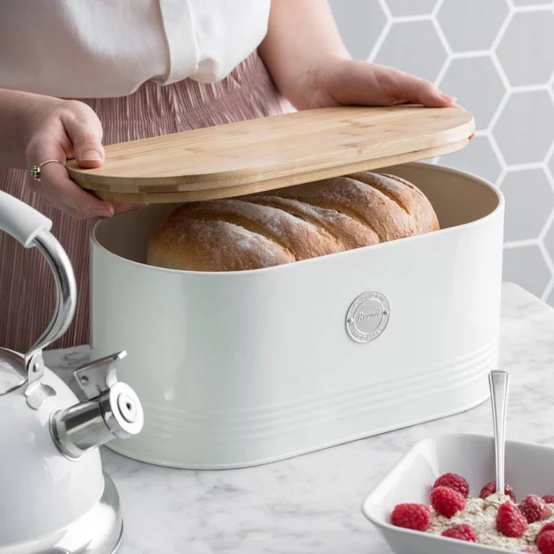 Typhoon 7.5L Cream Bread Bin