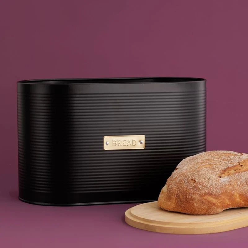Typhoon Otto Black 10.5L Bread Bin