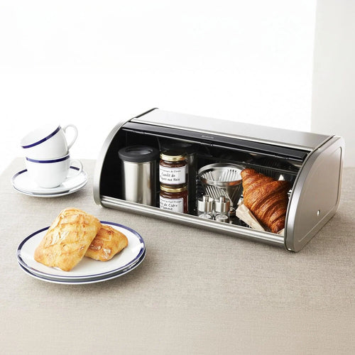 Brabantia Matt Steel 44cm Bread Bin
