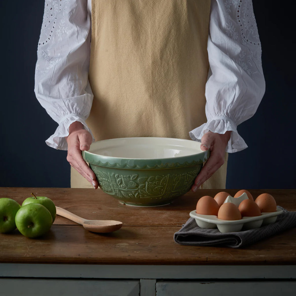 Mason Cash Forest Olive Green 26cm Mixing Bowl