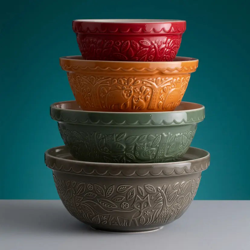 Mason Cash 24cm Orange Bear Ochre Mixing Bowl