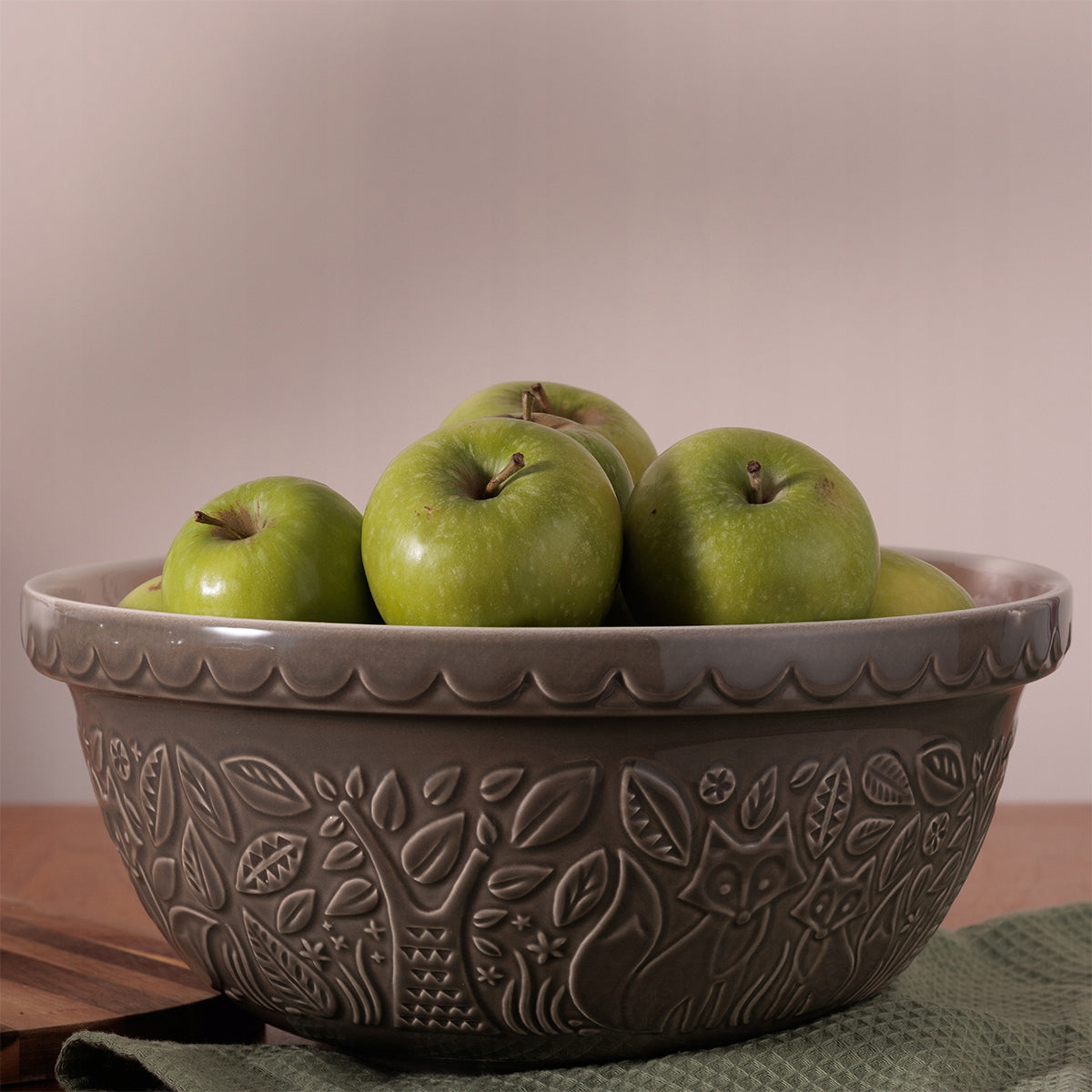 Mason Cash Forest Fox Grey 29cm Mixing Bowl