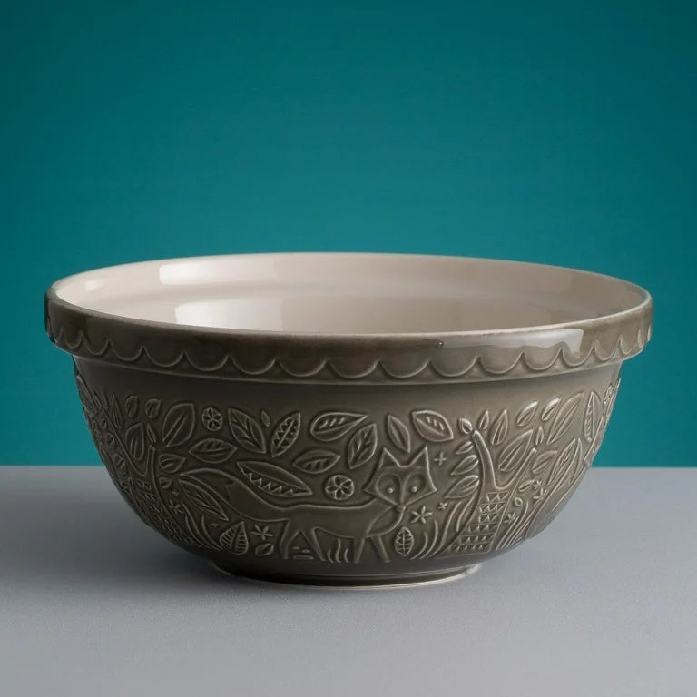 Mason Cash Forest Fox Grey 29cm Mixing Bowl