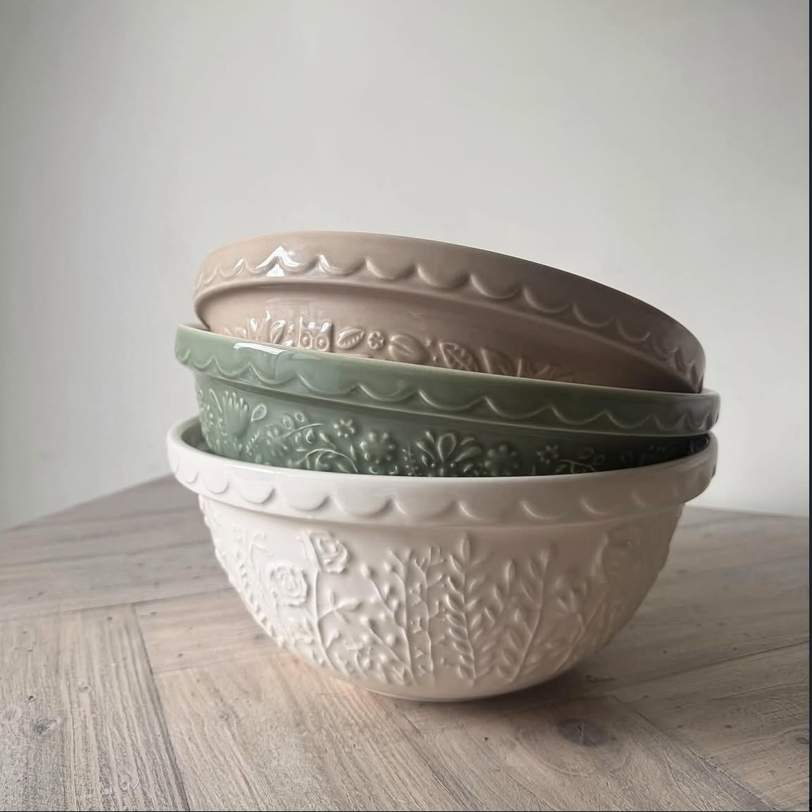 Mason Cash Forest Owl Stone 26cm Mixing Bowl