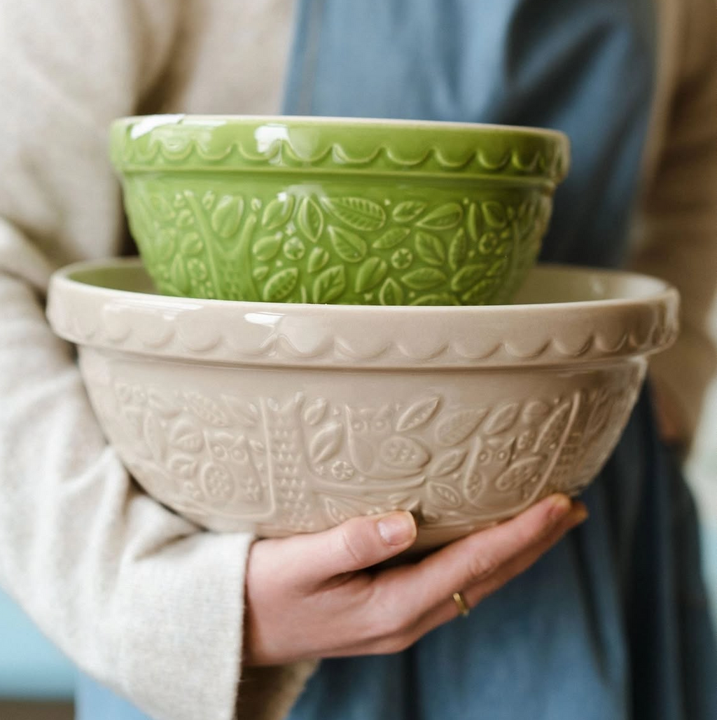 Mason Cash Forest Owl Stone 26cm Mixing Bowl