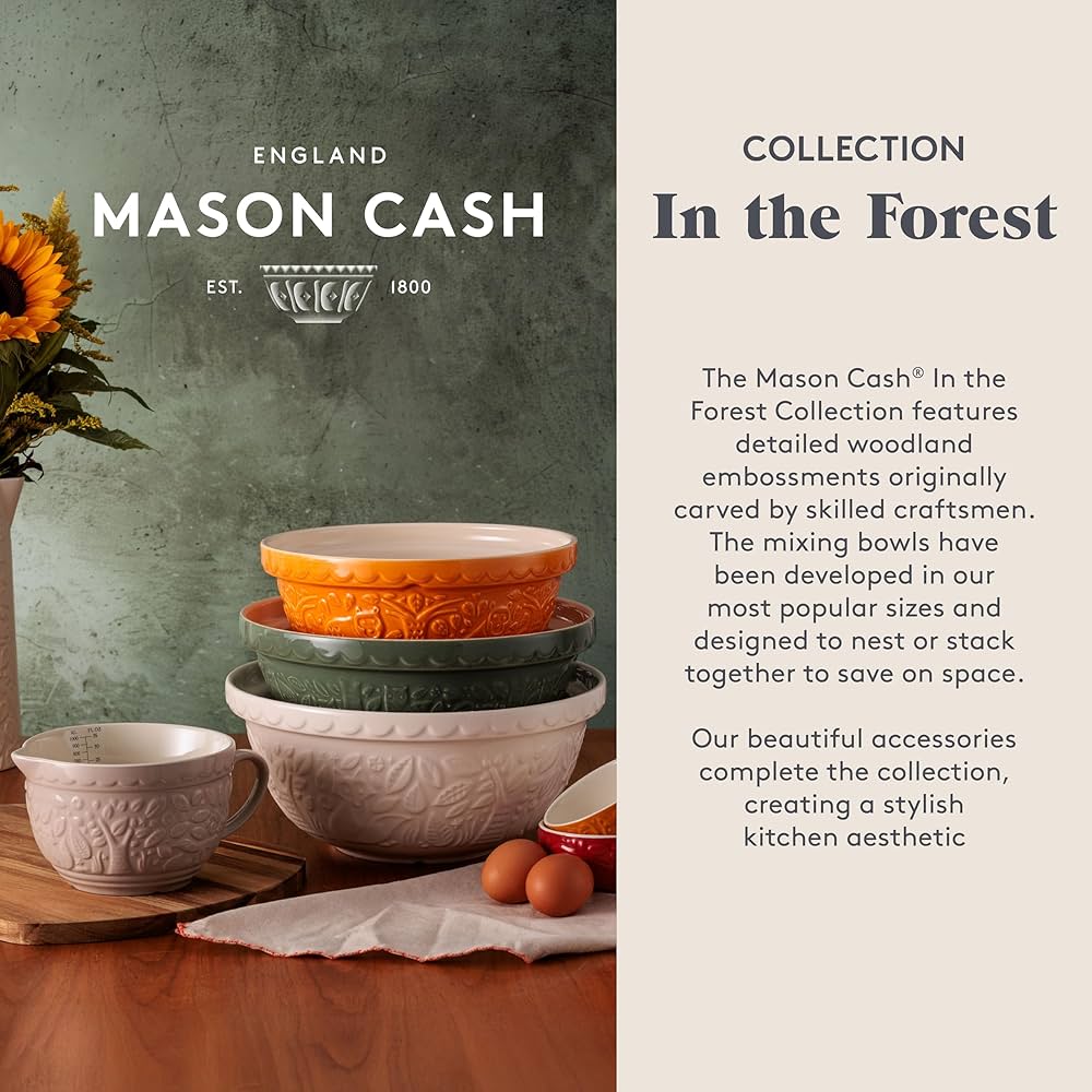 Mason Cash 24cm Orange Bear Ochre Mixing Bowl